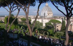 Screenshot from Vatican News YouTube channel.